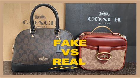 original vs fake coach bag|authentic coach tote bag.